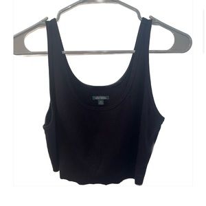 WF Black Croped Tank